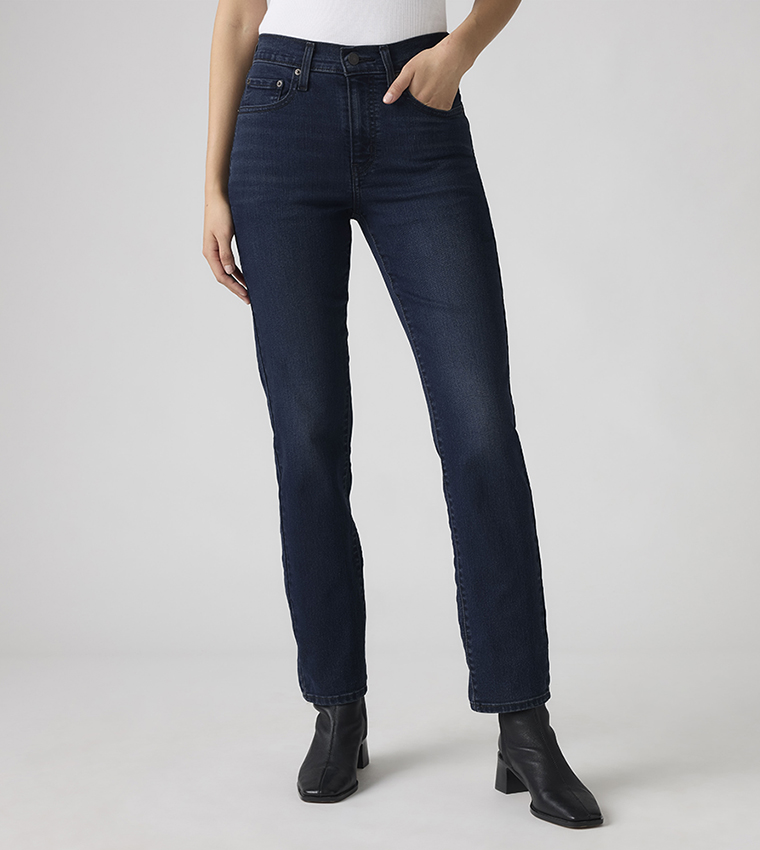 724 High Rise Straight Fit Jeans