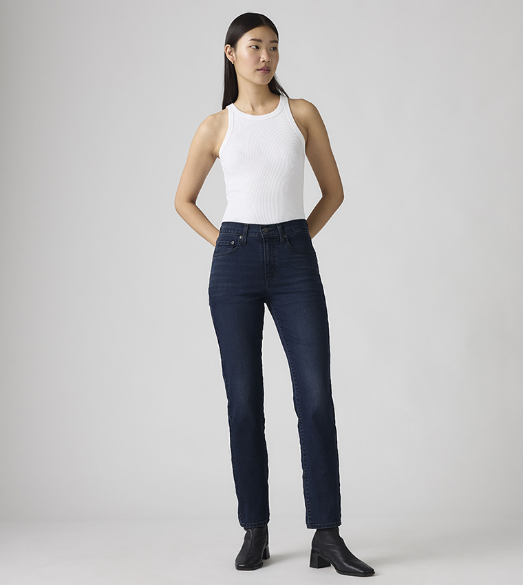 724 High Rise Straight Fit Jeans