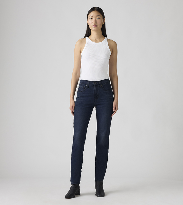 724 High Rise Straight Fit Jeans