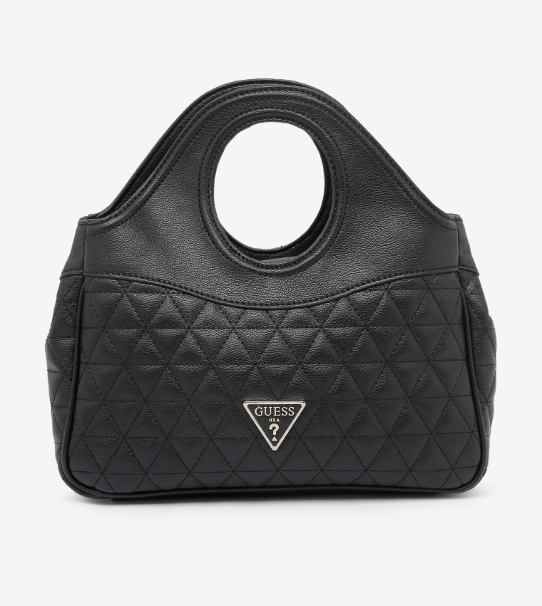 Buy Guess Delon Satchel Bag In Black 6thStreet Kuwait