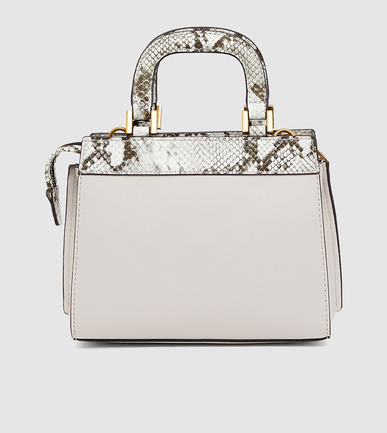 Orders GUESS Katey Mini Satchel Stone Multi