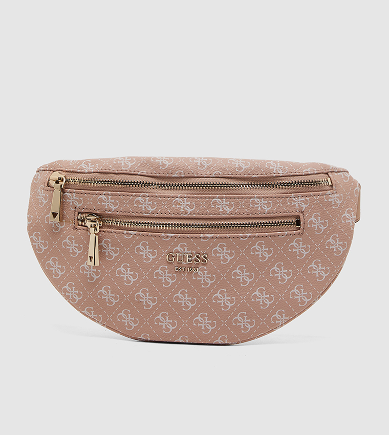 Buy Guess Vikky Belt Bag Rose In Rose 6thStreet Kuwait