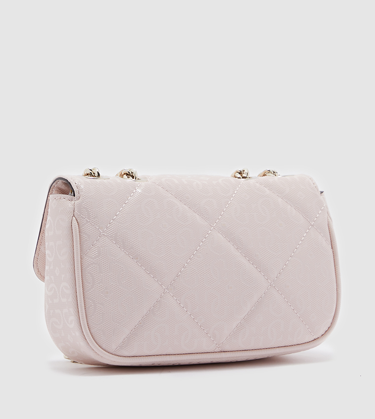 Buy Guess Dilla Micro Mini Crossbody Pink In Pink 6thStreet Kuwait
