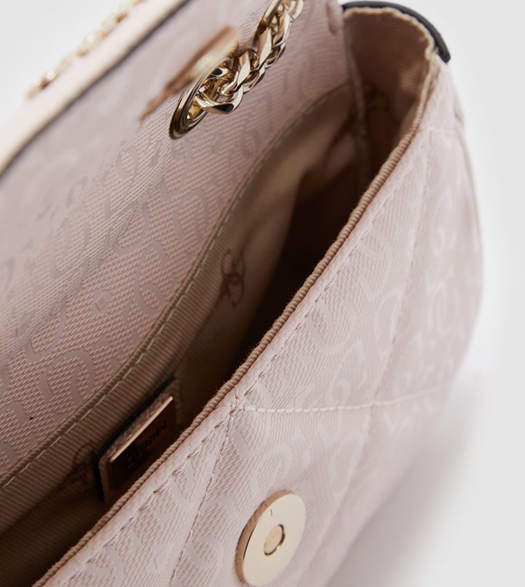 Buy Guess Dilla Micro Mini Crossbody Pink In Pink 6thStreet Kuwait