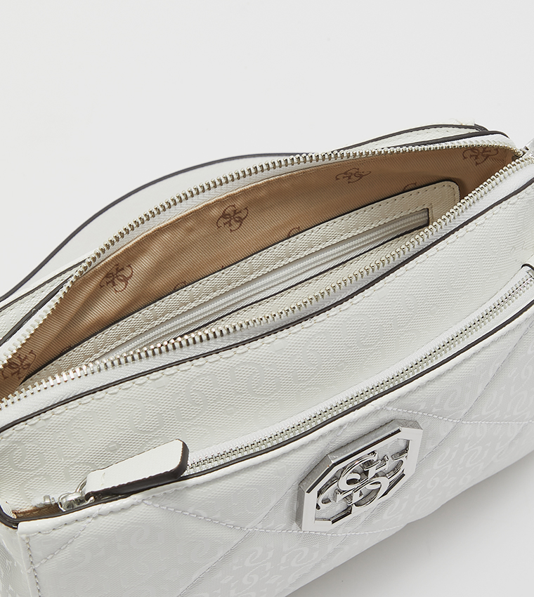Buy Guess Dilla Girlfriend Crossbody White In White 6thStreet UAE