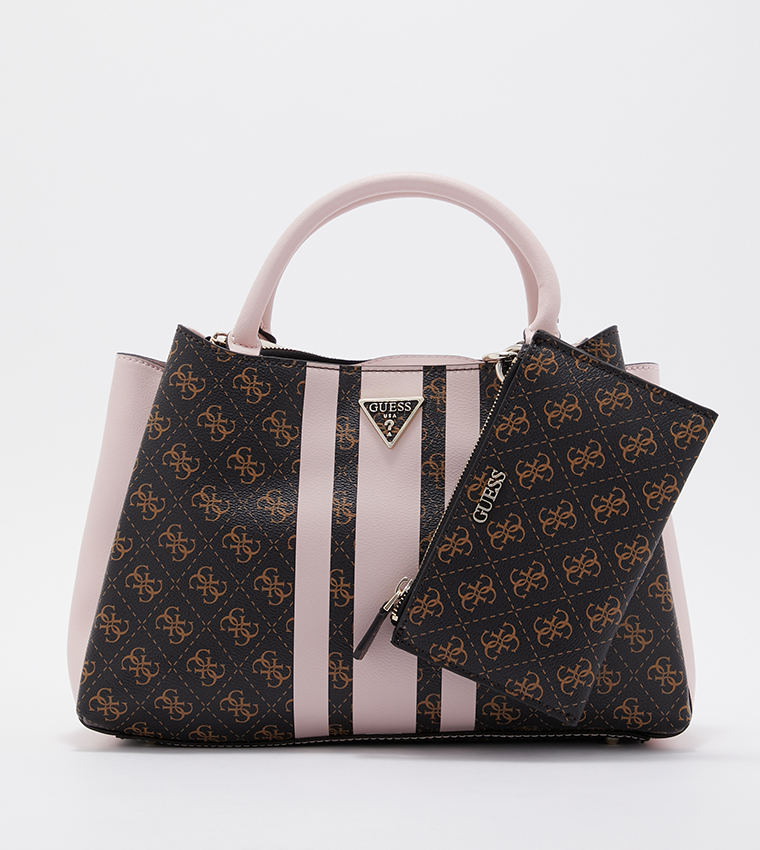 Buy Guess Ambrose Girlfriend Satchel Multi In Multiple Colors | 6thStreet  Kuwait