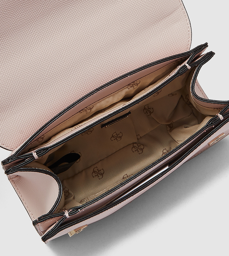 ALEXIE Flap Closure Sling Bag with Mini Coin Pouch