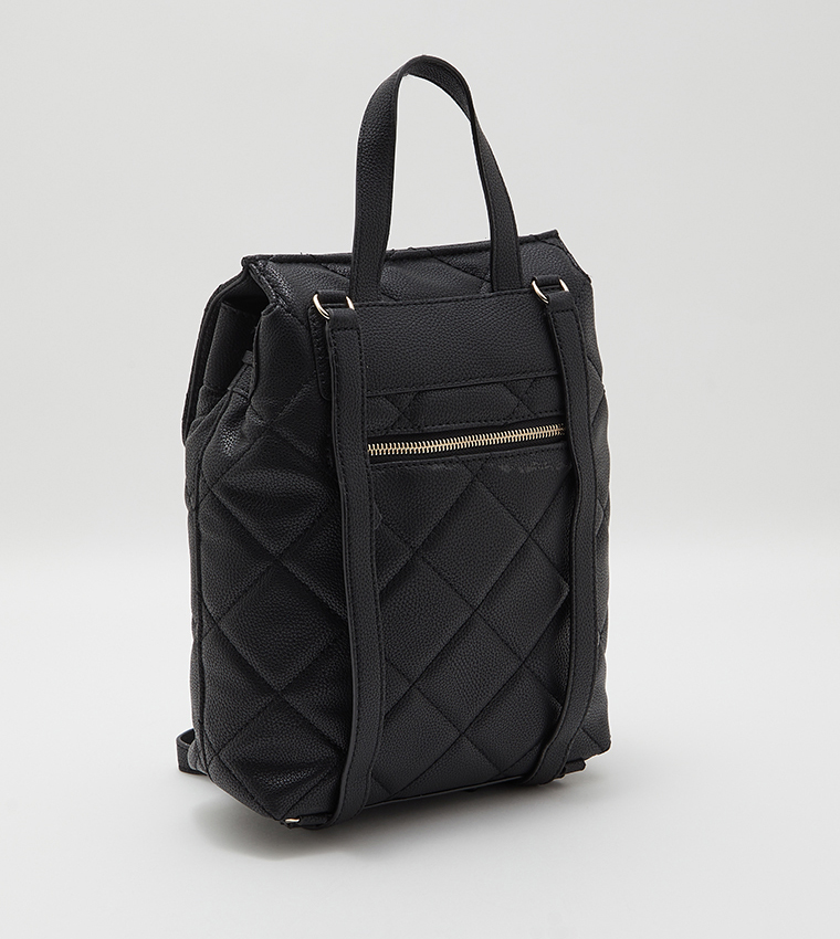 Buy Guess Fantine Logo Detailed Quilted Backpack In Black 6thStreet UAE