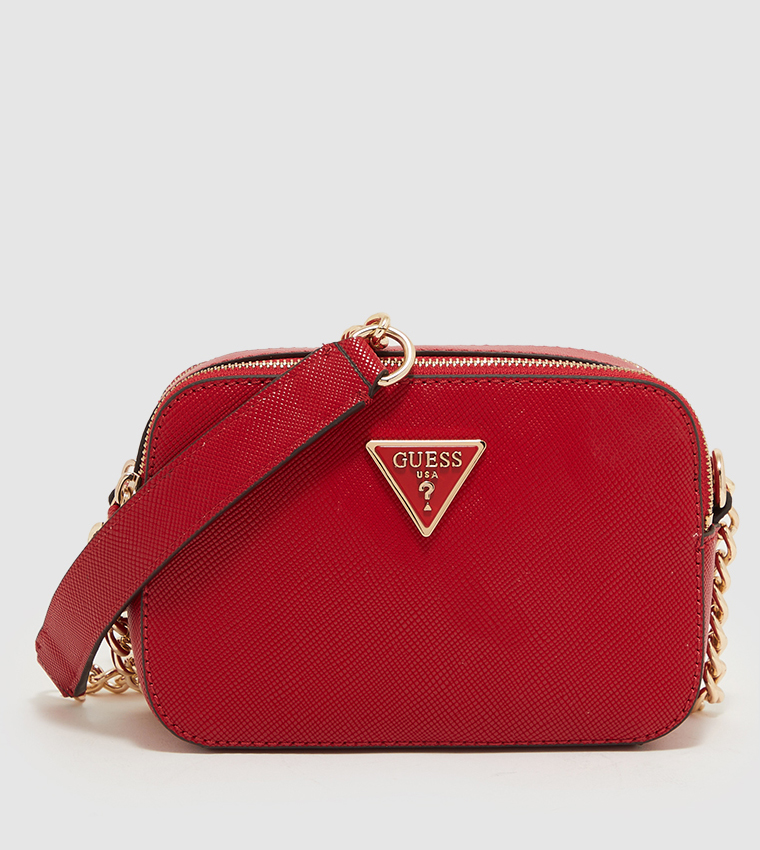 Guess Noelle Quilted Mini Crossbody Bag Red  Womens Crossbody Bags ⋆ That  Quick Media