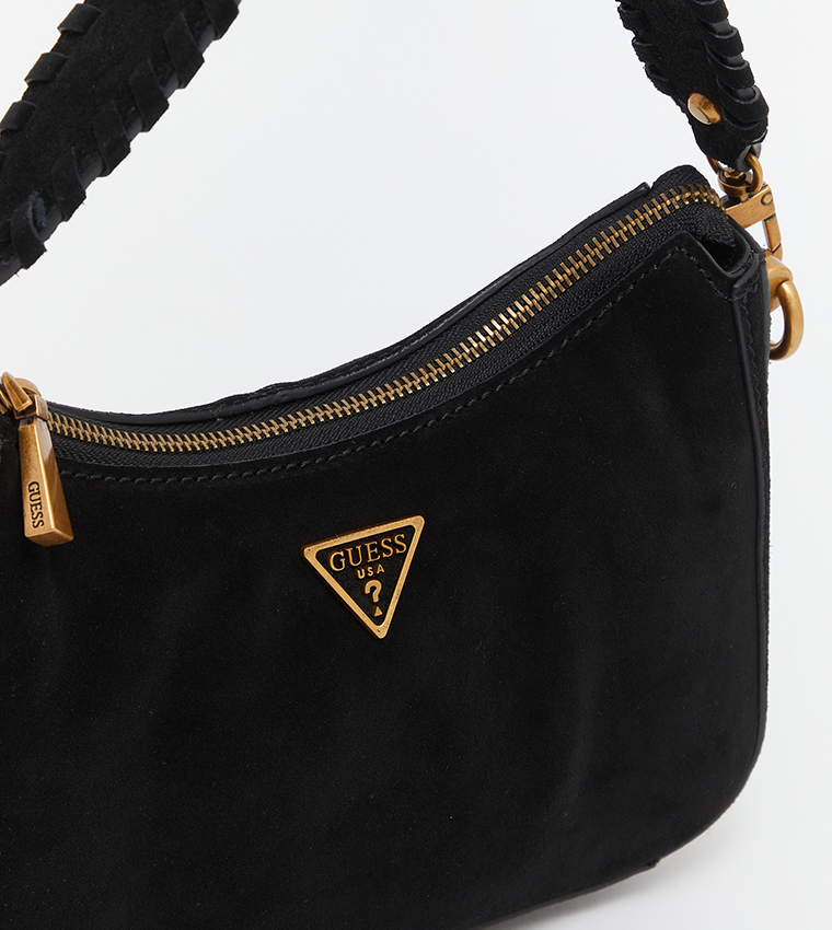 Buy Guess Kaoma Logo Detailed Shoulder Bag In Black 6thStreet UAE