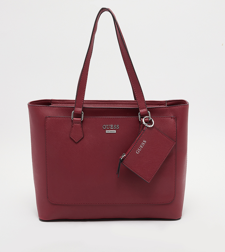 Guess best sale maroon bag