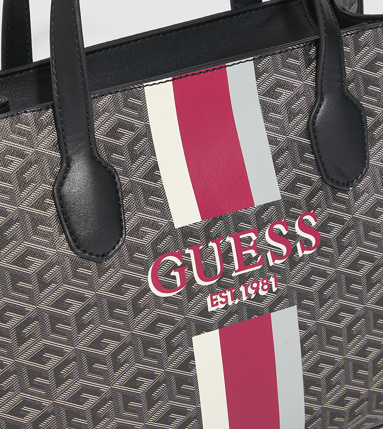 Monogram Patterned Mini Tote Bag