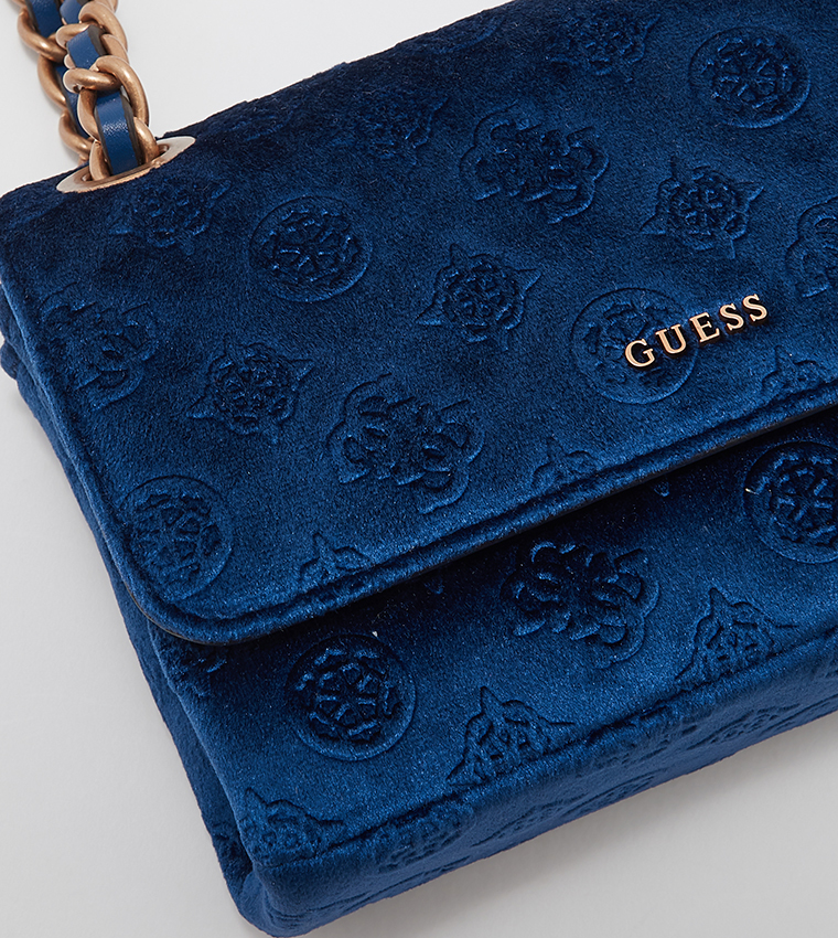 GUESS Inia Velvet Convertible Crossbody