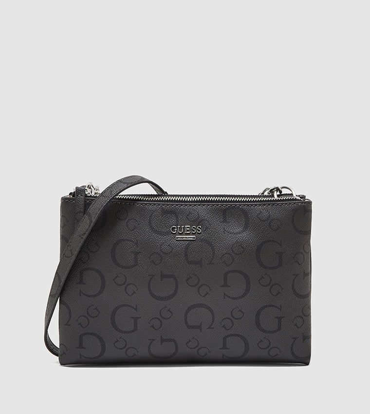 Guess grey crossbody bag best sale