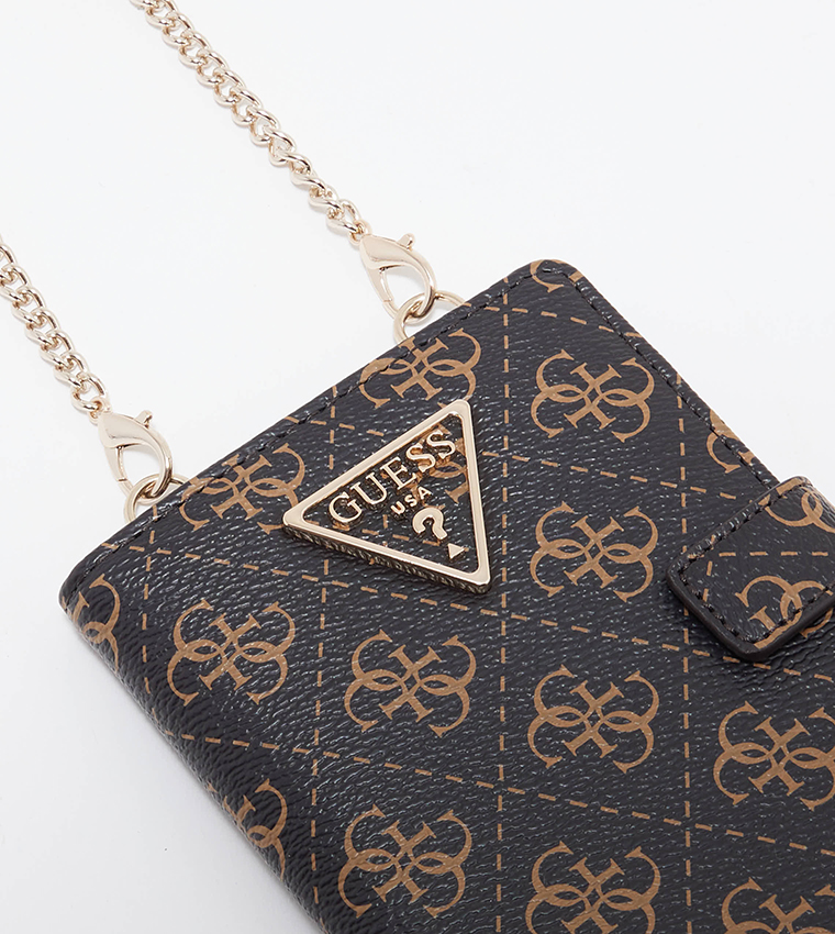 LAUREL Patterned Passport Case with Sling