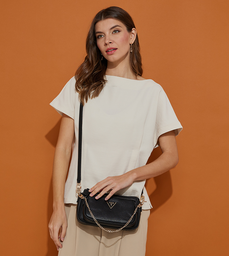 Logo Detail Detachable Crossbody Bags