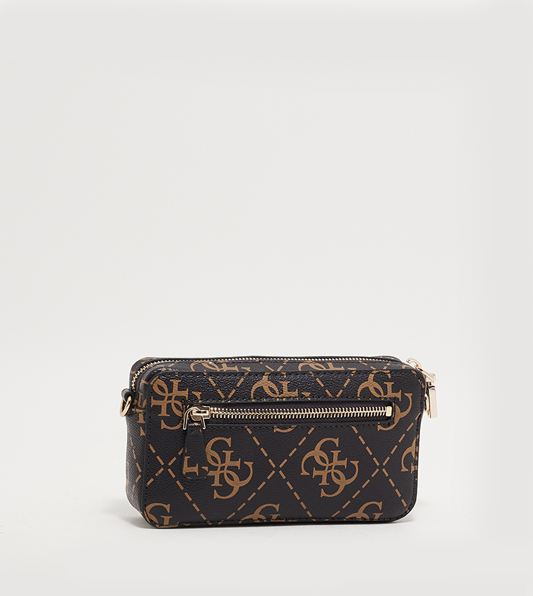 REA Monogram Patterned Camera Bag