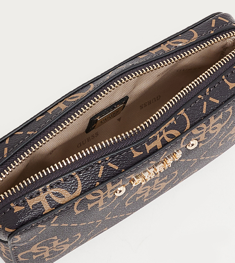 REA Monogram Patterned Camera Bag