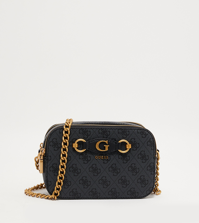 Guess black crossbody purse best sale