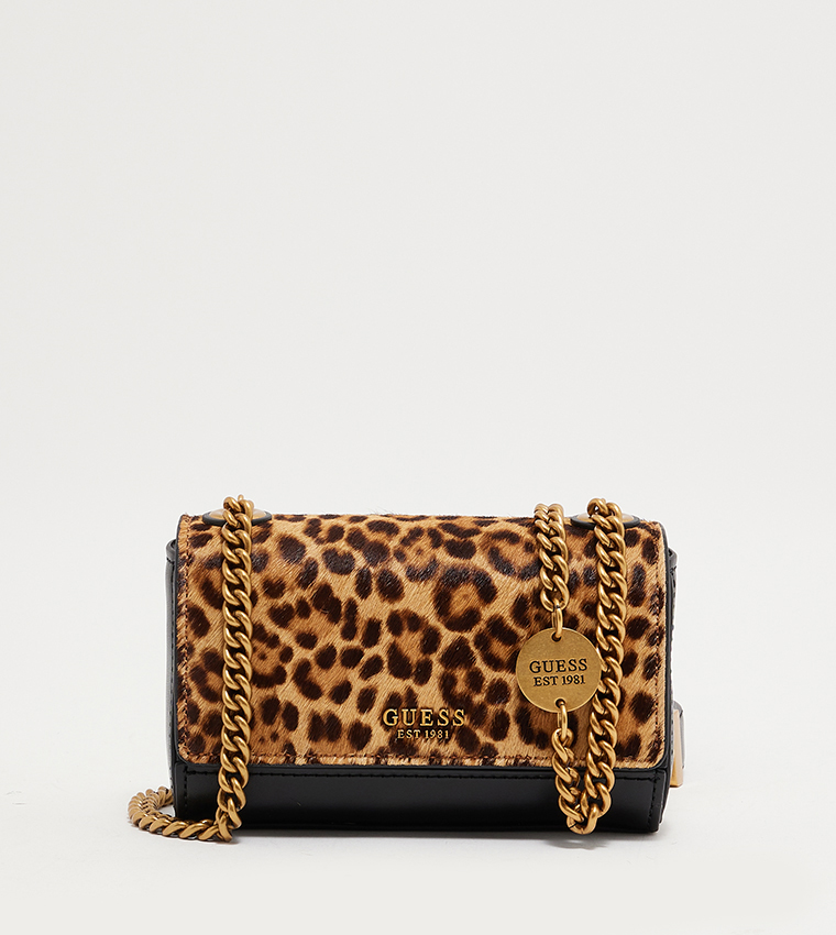 Small Robyn Zip Leopard Wallet Guess | Bagalier.com
