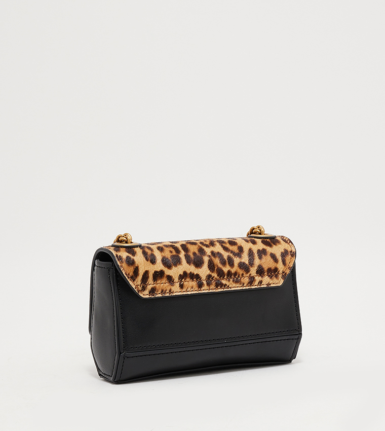 Guess animal print purse best sale