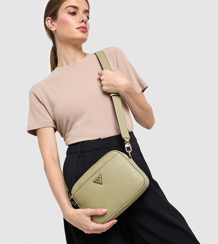 Logo Detail Camera Bag