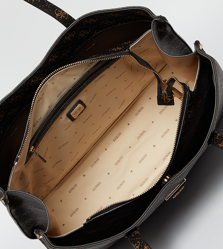 MERIDIAN Monogram Patterned Tote Bag