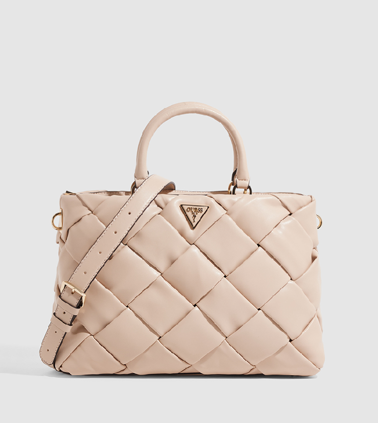 Quilted Satchel Bag