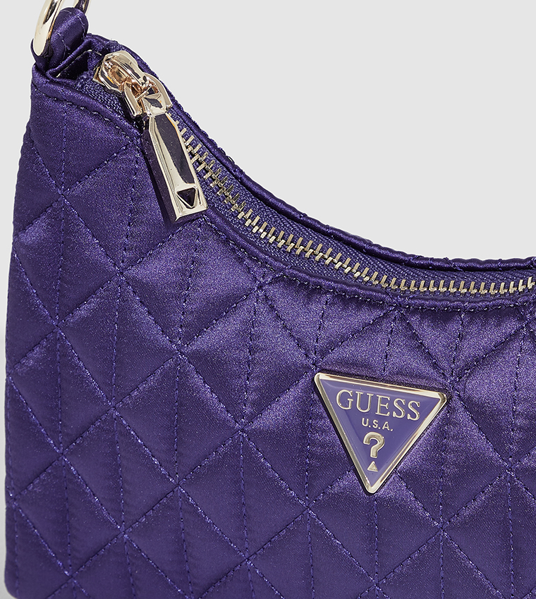 Guess bag purple best sale