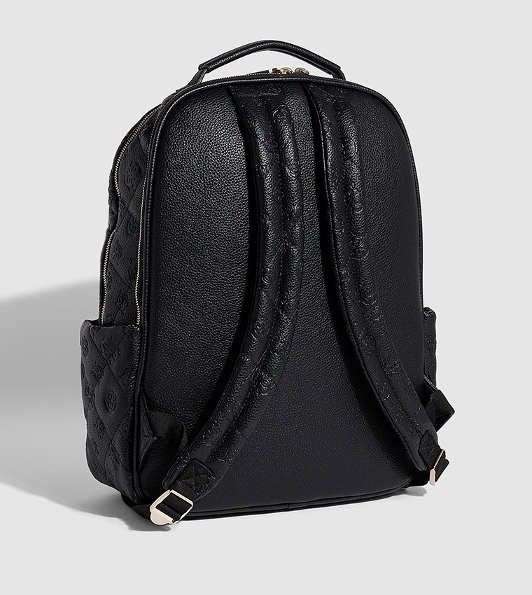 Monogram Patterned Zip Around Backpack