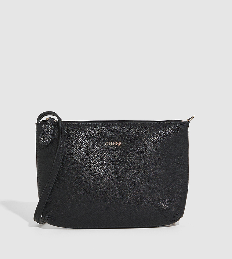 Textured Tote Bag with Pouch