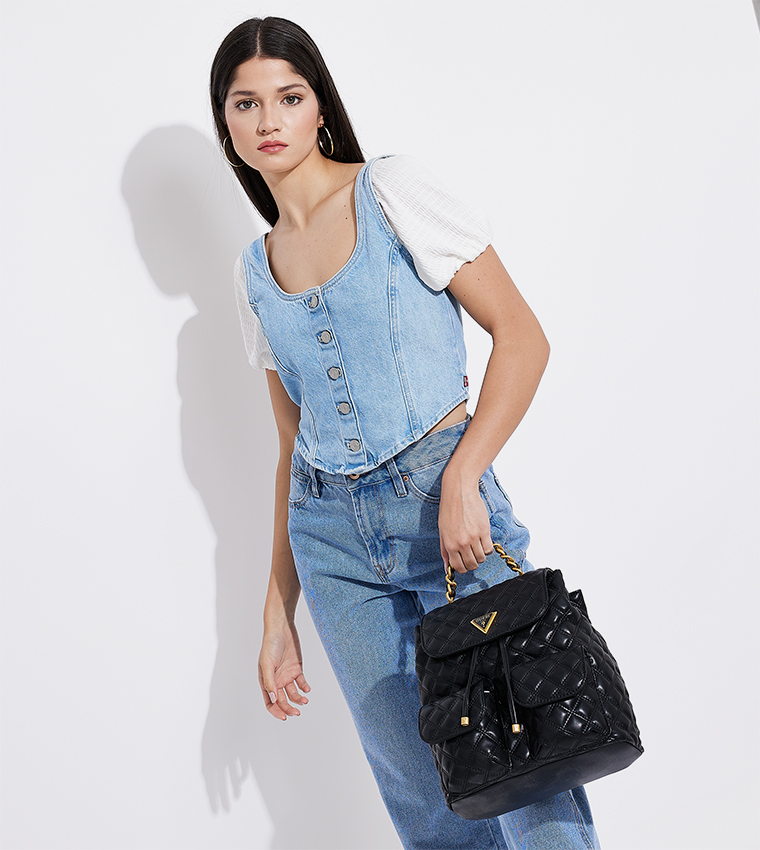 GIULLY Quilted Backpack