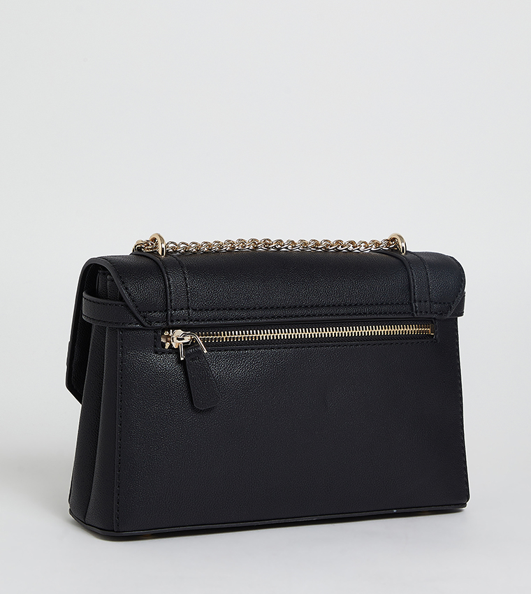 Buy Guess EMILEE Convertible Flap Crossbody Bag In Black 6thStreet UAE