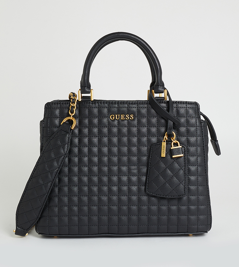 Guess quilted satchel on sale