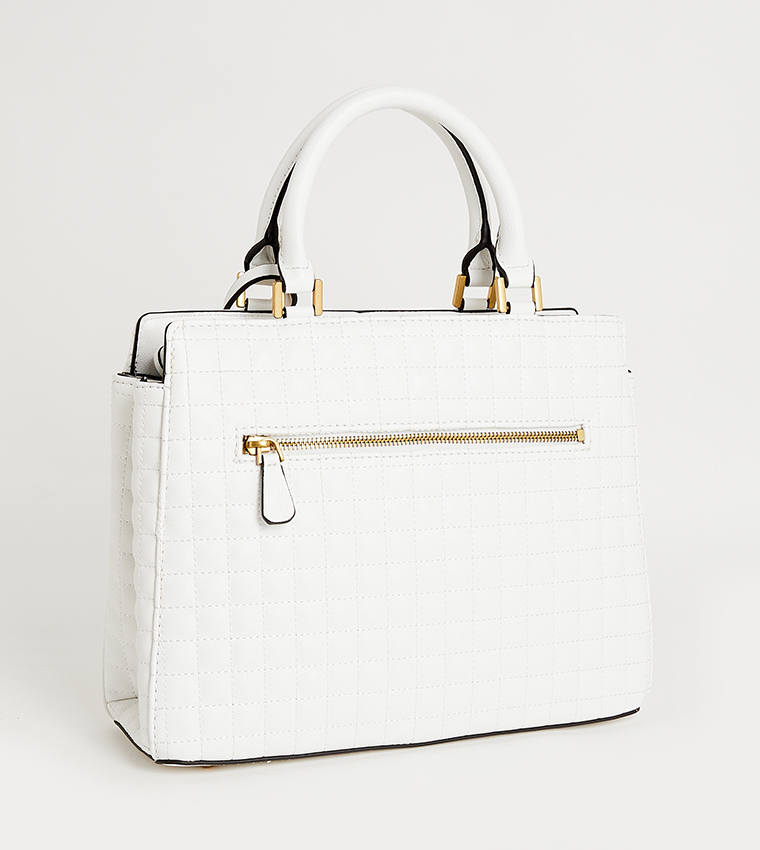 TIA Quilted Satchel Bag