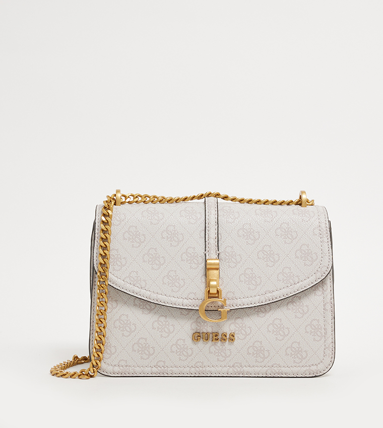 Guess crossbody bag white best sale