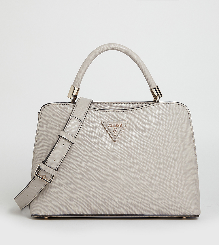 GIZELE Textured Satchel Bag
