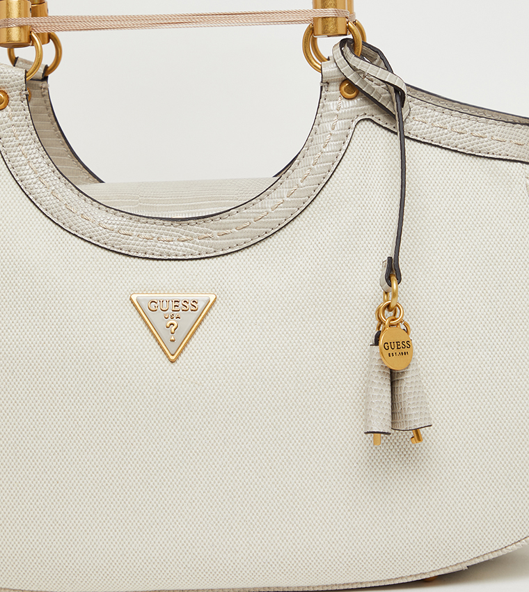 ZABRY Bamboo Handle Satchel Bag