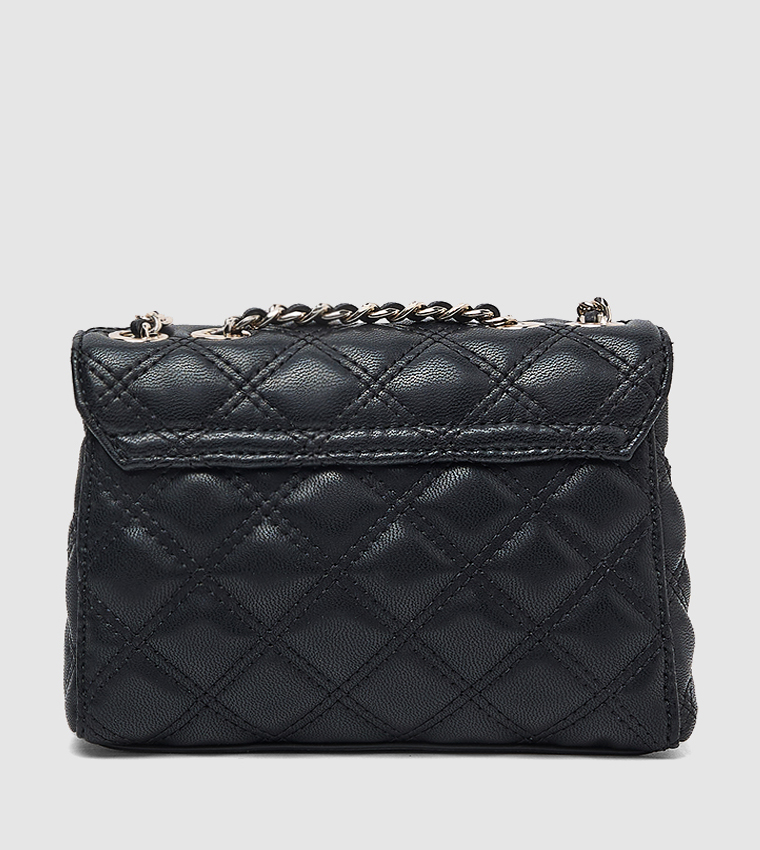 Quilted Convertible Crossbody Bag