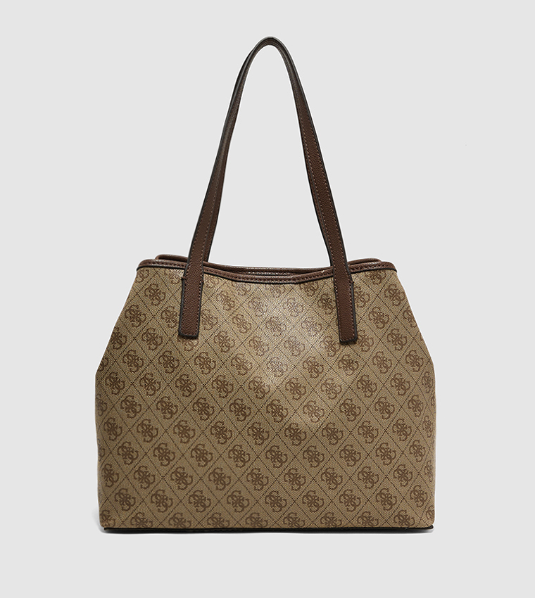 VIKKY II Logo Patterned Tote Bag Set