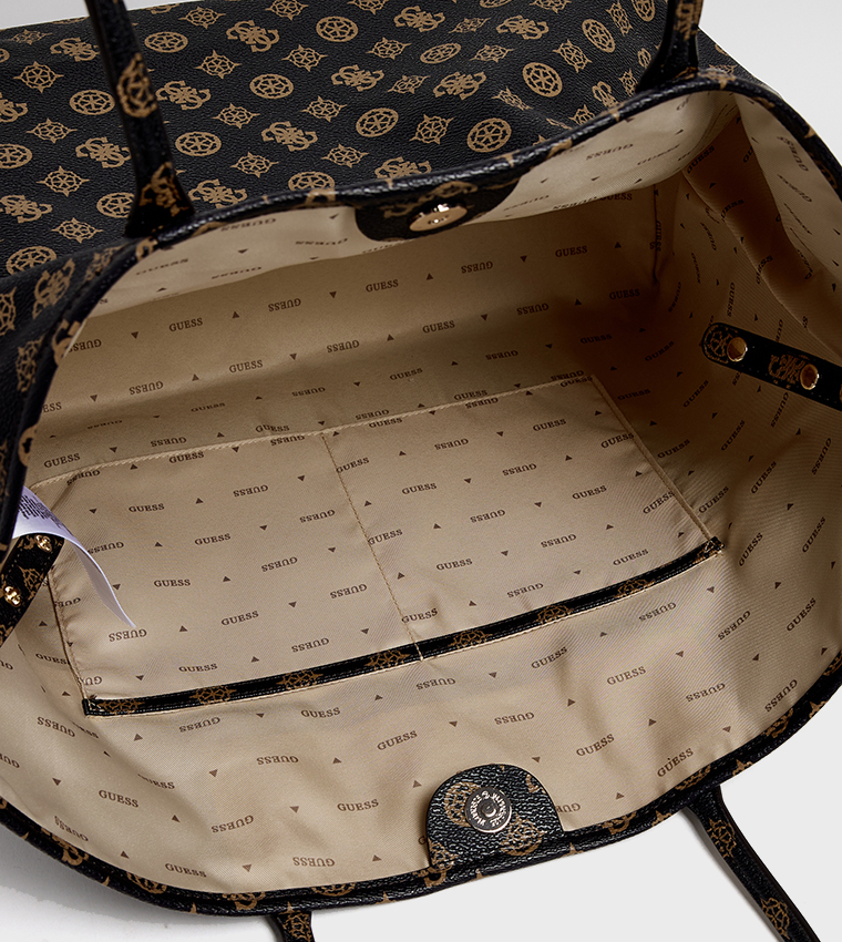 ECO VICTTORIA Logo Patterned Tote Bag Set