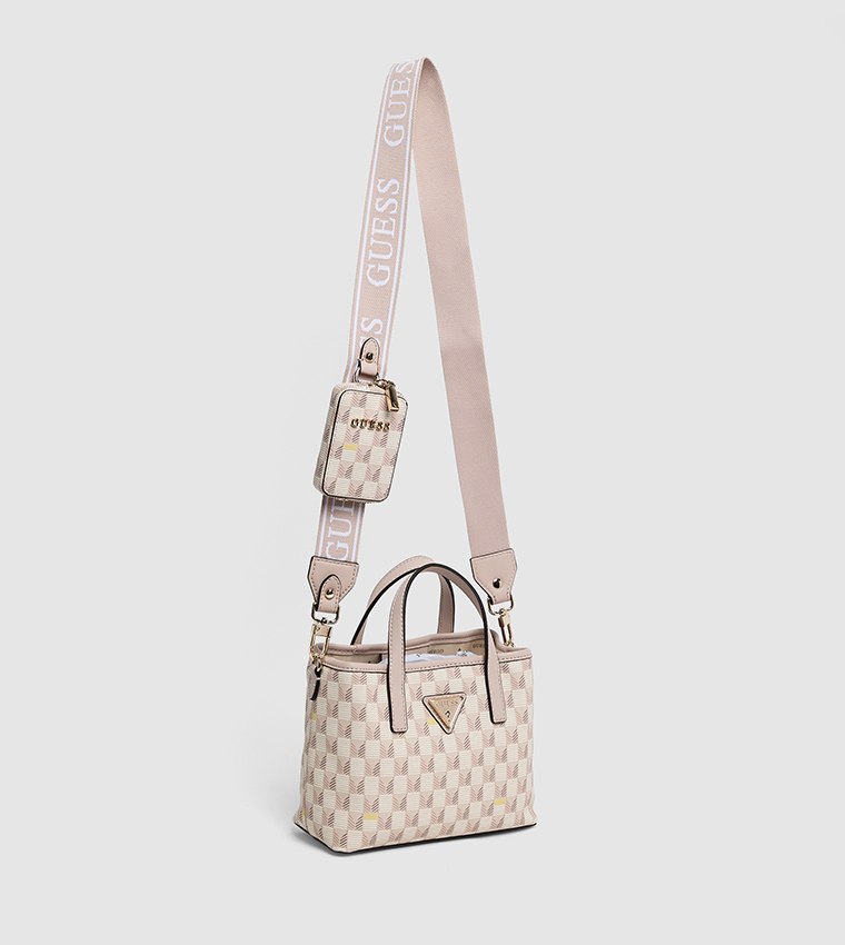 G WAVE Patterned Mini Tote Bag with Pouch