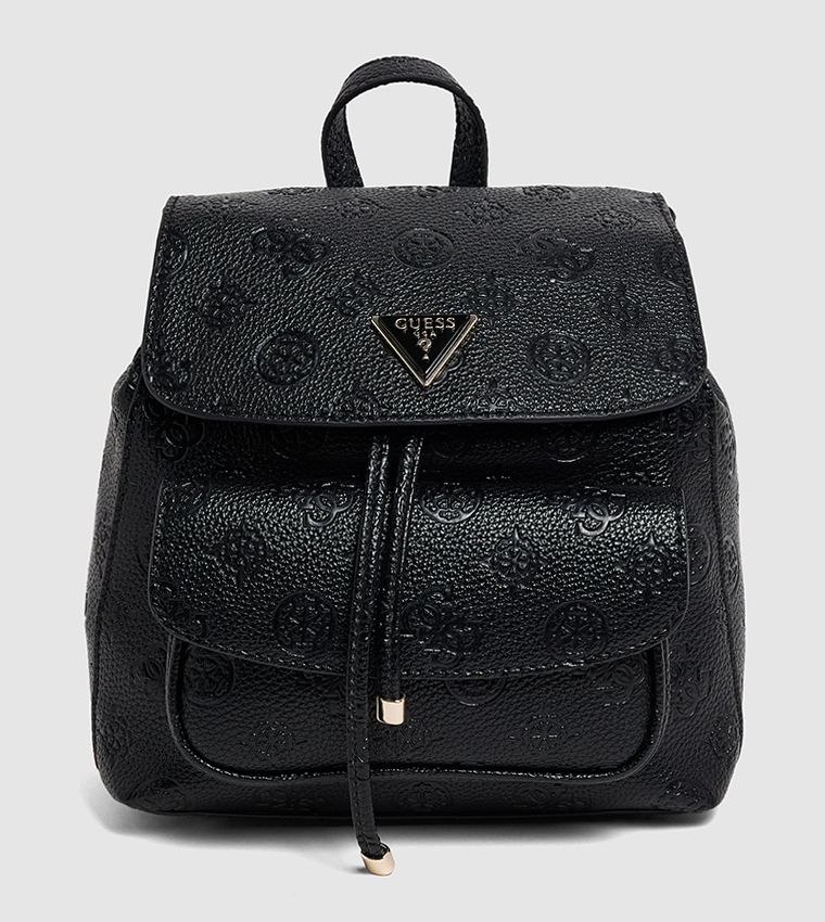 CRESIDIA Logo Debossed Drawstring Backpack