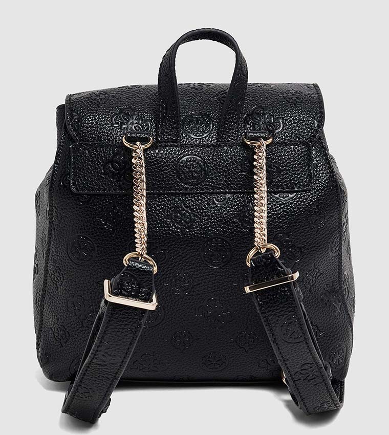 CRESIDIA Logo Debossed Drawstring Backpack