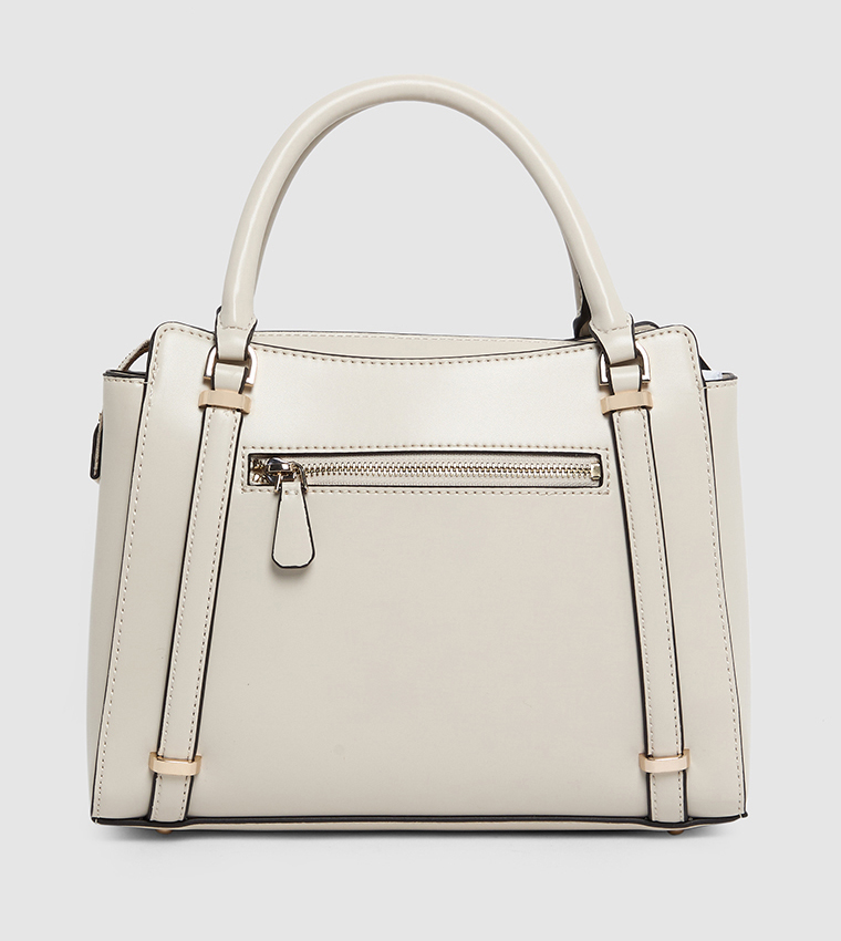 Logo Detail Satchel Bag