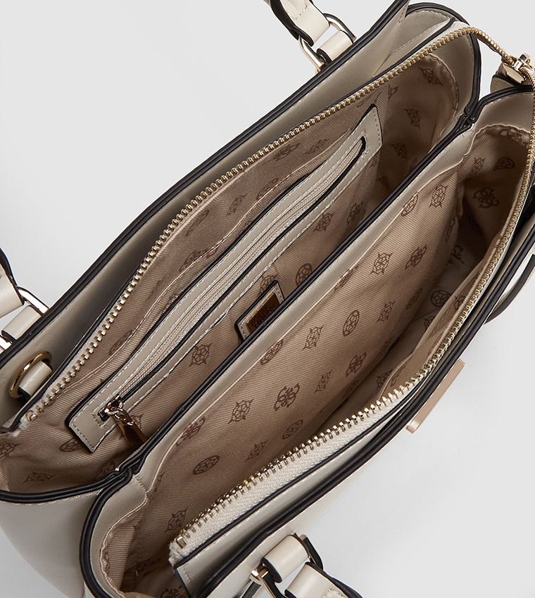 Logo Detail Satchel Bag