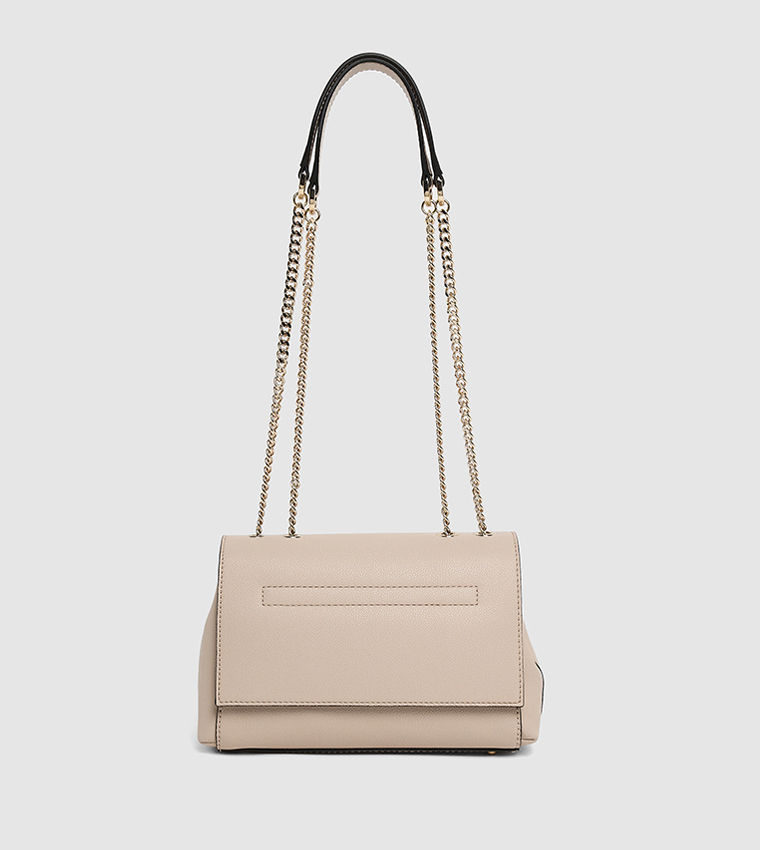 Textured Convertible Crossbody Bag
