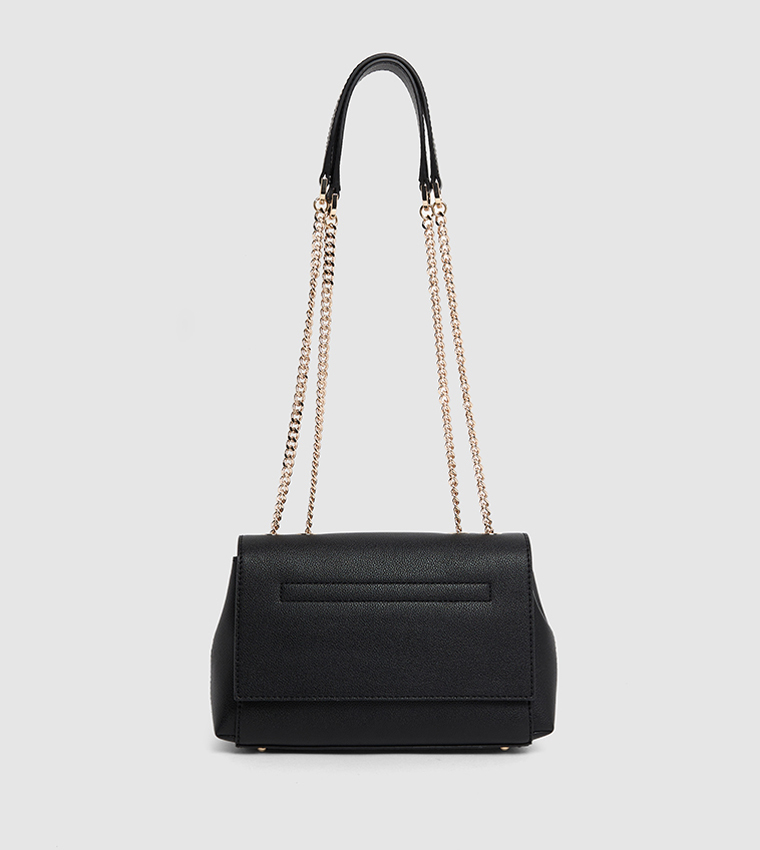 Textured Convertible Crossbody Bag