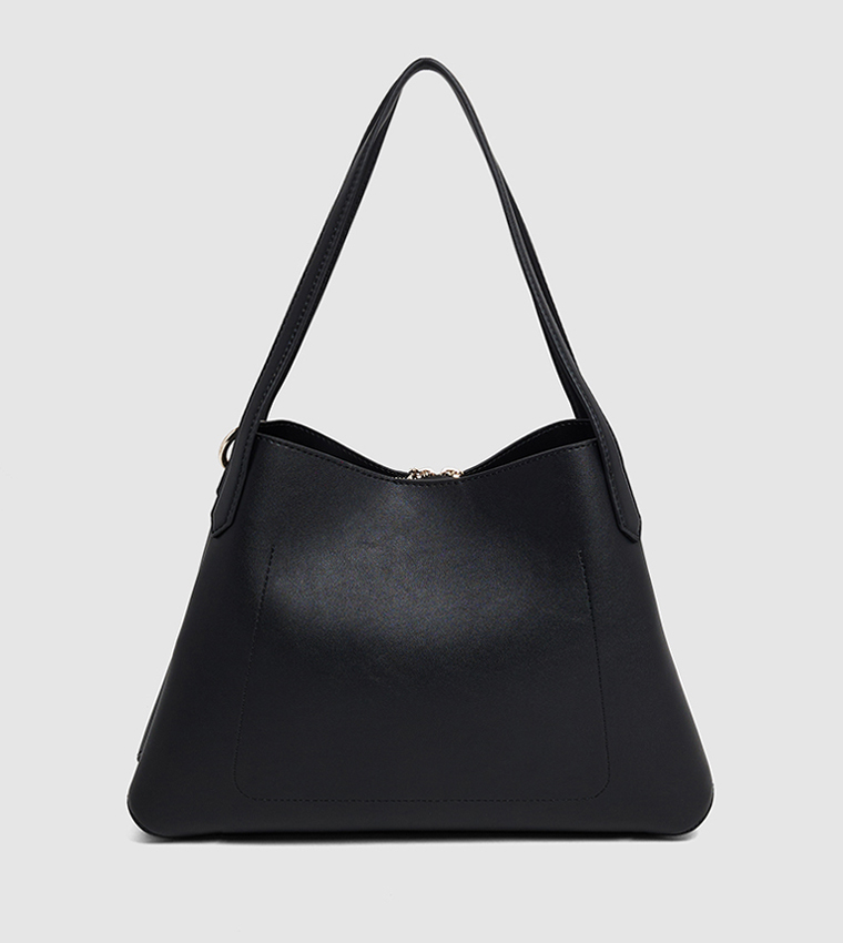 SORA Logo Detail Tote Bag