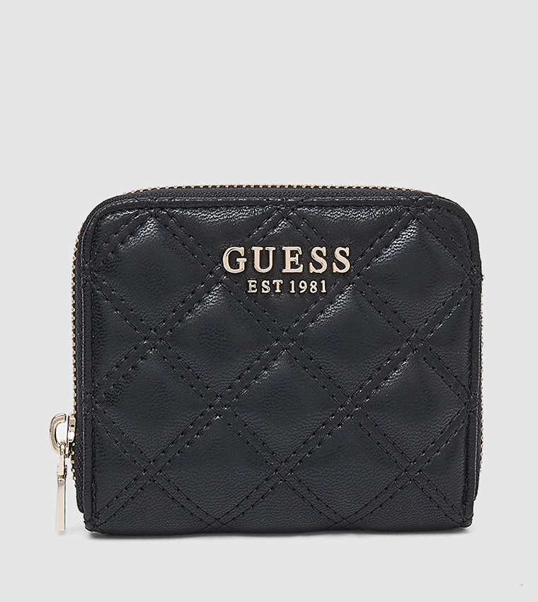 Quilted Zip-Around Wallet